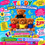 Peluche Orsacchiotto Senza Personalizzazione