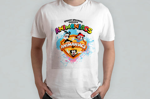 T-SHIRT ANIMANIACS PERSONALIZZABILE CON NOME MOD.3