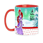 TAZZA PRINCIPESSA  ARIEL PERSONALIZZABILE CON IL TUO NOME