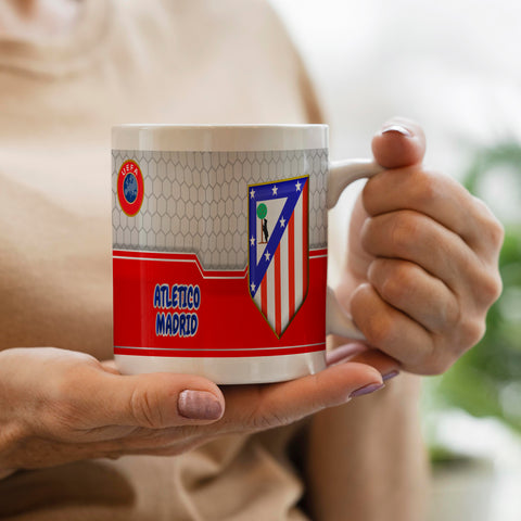 TAZZA ATLETICO MADRID  PERSONALIZZABILE