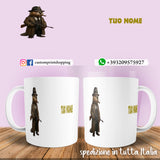 Tazza Brainrot Meme Bandito Bobritto Personalizzata con nome