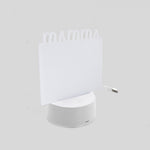 Lampada con Base LED con Plexy  Multicolor Mamma Personalizzata con foto &/o testo