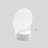 Lampada con Base LED con Plexy  Multicolor forma tonda Personalizzata con foto
