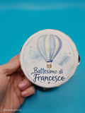 Tamburo Personalizzato Battesimo Padrino- Madrina