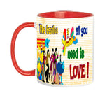 TAZZA THE BEATLES PERSONALIZZABILE CON IL TUO NOME MOD.5