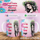 Tazza mamma Personalizzabile con nome Mod. 001