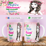 Tazza mamma Personalizzabile con nome Mod. 002