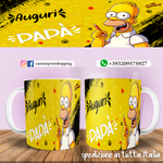 TAZZA PAPA' HOMER SIMPSON PERSONALIZZATA MOD.3