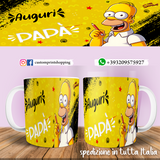 TAZZA PAPA' HOMER SIMPSON PERSONALIZZATA MOD.3