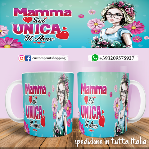 Tazza mamma Personalizzabile con nome Mod. 003