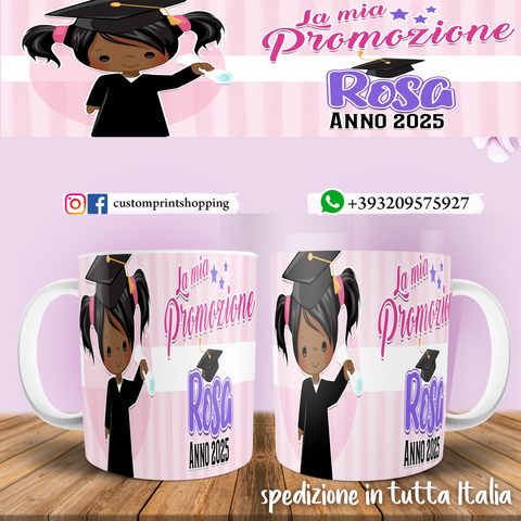 TAZZA PROMOZIONE PERSONALIZZATA COL NOME E ANNO MOD.4