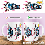 TAZZA PAPA' CAPITAN AMERICA PERSONALIZZATA MOD.4