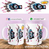 TAZZA PAPA' CAPITAN AMERICA PERSONALIZZATA MOD.5