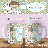 TAZZA  PRIMA COMUNIONE PERSONALIZZATA CON NOME E DATA MOD.5