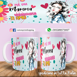 Tazza mamma Personalizzabile con nome Mod. 005