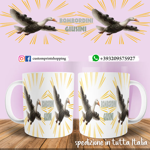 Tazza Brainrot Meme Bombordini Giusini