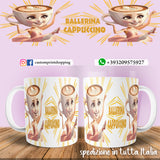 Tazza Brainrot Meme Ballerina Cappuccino
