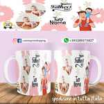 TAZZA HAPPY FATHER DAY PERSONALIZZATA CON FOTO E NOME