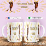 Tazza Brainrot Meme Tung Tung Tung Sahur