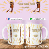 Tazza Brainrot Meme Tung Tung Tung Sahur