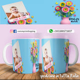 TAZZA DOLCI RICORDI PERSONALIZZATA CON FOTO