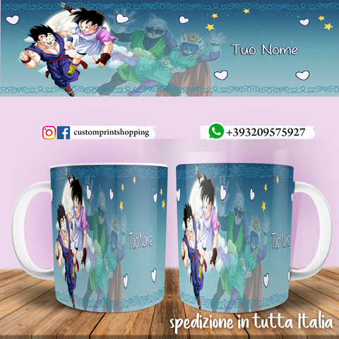 TAZZA GOHAN PERSONALIZZATA CON NOME MOD.1