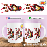 TAZZA PAPA' IRON MAN PERSONALIZZATA MOD.3