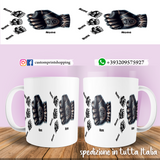 TAZZA PAPA' PANTERA NERA PERSONALIZZATA MOD.3