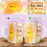 Tazza mamma Mio Sole Personalizzata con nome