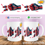 TAZZA PAPA' SPIDERMAN PERSONALIZZATA MOD.2