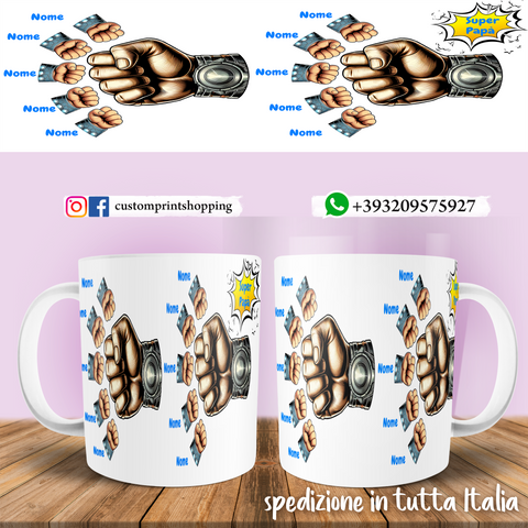 TAZZA PAPA' THOR PERSONALIZZATA MOD.5