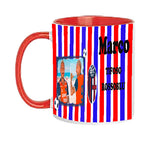 TAZZA CALCIO BOLOGNA PERSONALIZZATA CON FOTO E NOME MOD.1