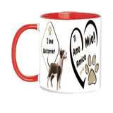 TAZZA BULL TERRIER PERSONALIZZABILE CON IL TUO NOME