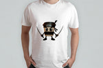 T-Shirt Brainrot Meme Cappuccino Assassino Personalizzata con nome