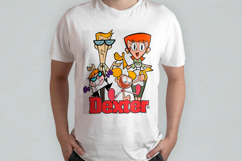 T-SHIRT DEXTER PERSONALIZZABILE CON NOME MOD.4