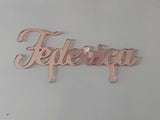 Cake Topper con Nome