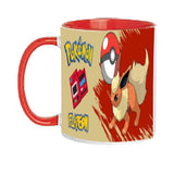 TAZZA POKEMON FLAREON PERSONALIZZABILE CON IL TUO NOME