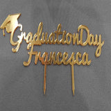 CAKE TOPPER GRADUATION DAY CON NOME VARI MODELLI