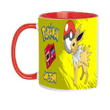 TAZZA POKEMON JOLTEON  PERSONALIZZABILE CON IL TUO NOME