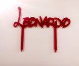 Cake Topper con Nome