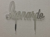 Cake Topper con Nome