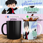 TAZZA PROMOZIONE PERSONALIZZATA COL NOME E ANNO MOD.10