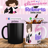 TAZZA PROMOZIONE PERSONALIZZATA COL NOME E ANNO MOD.2