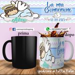 TAZZA  PRIMA COMUNIONE PERSONALIZZATA CON NOME E DATA MOD.2