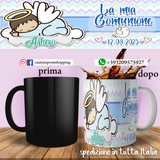 TAZZA  PRIMA COMUNIONE PERSONALIZZATA CON NOME E DATA MOD.2