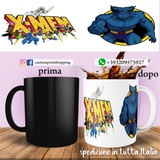 TAZZA MARVEL XMEN  PERSONALIZZABILE CON IL TUO NOME MOD.3