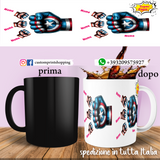 TAZZA PAPA' CAPITAN AMERICA PERSONALIZZATA MOD.3