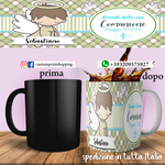 TAZZA  PRIMA COMUNIONE PERSONALIZZATA CON NOME E DATA MOD.5