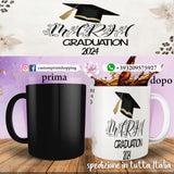 Tazza Graduation Personalizzata per Laurea con nome e anno