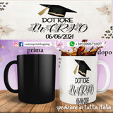 Tazza Laurea Dottore Personalizzata   con nome e data